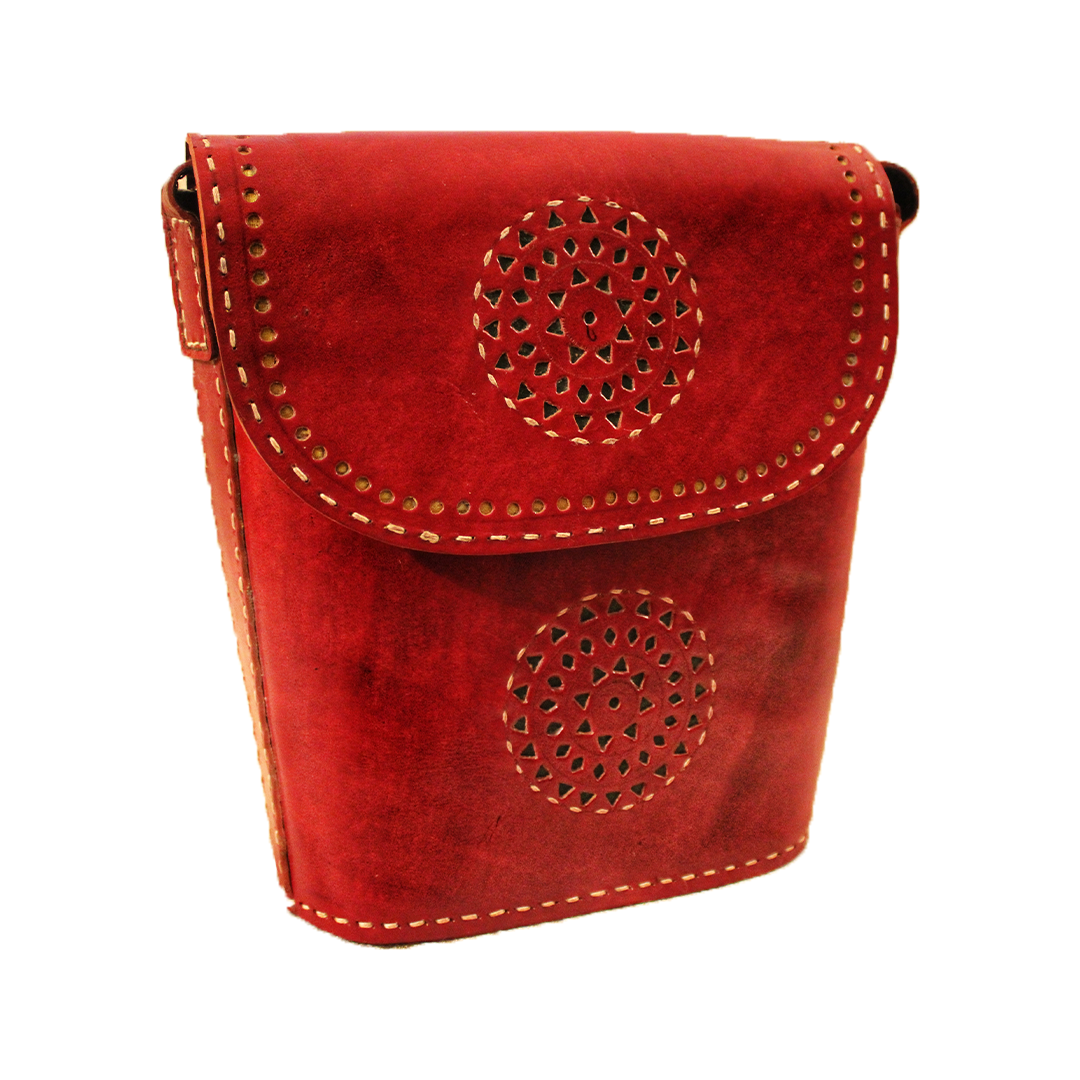 Rang Se Leather Bucket Sling Bag