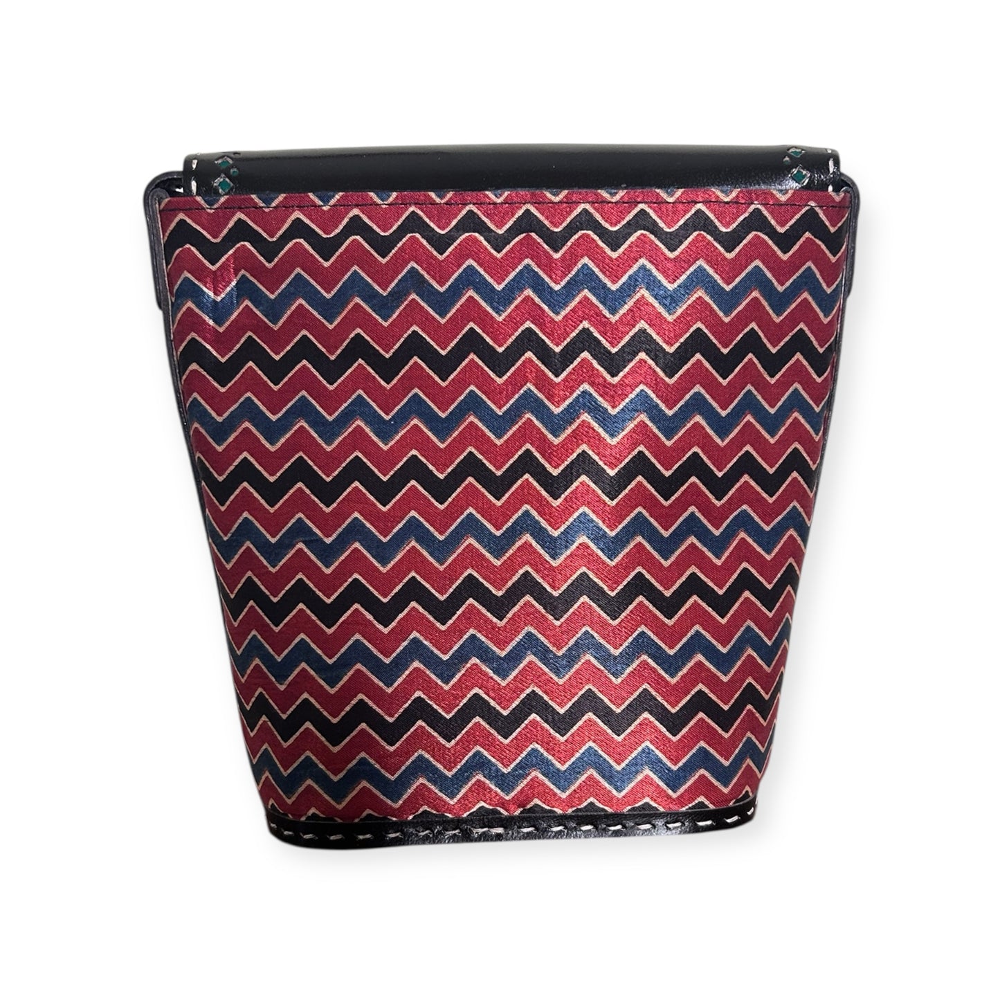 Fiery wave Leather Bucket Bag