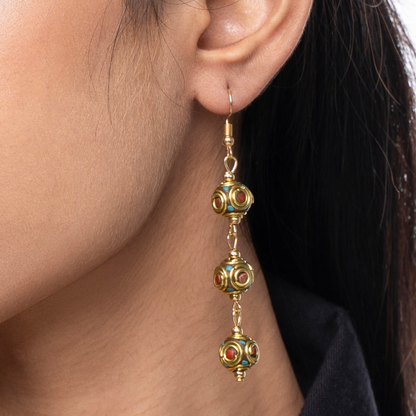 Miraya Tibetan Ethnic Dangle earrings