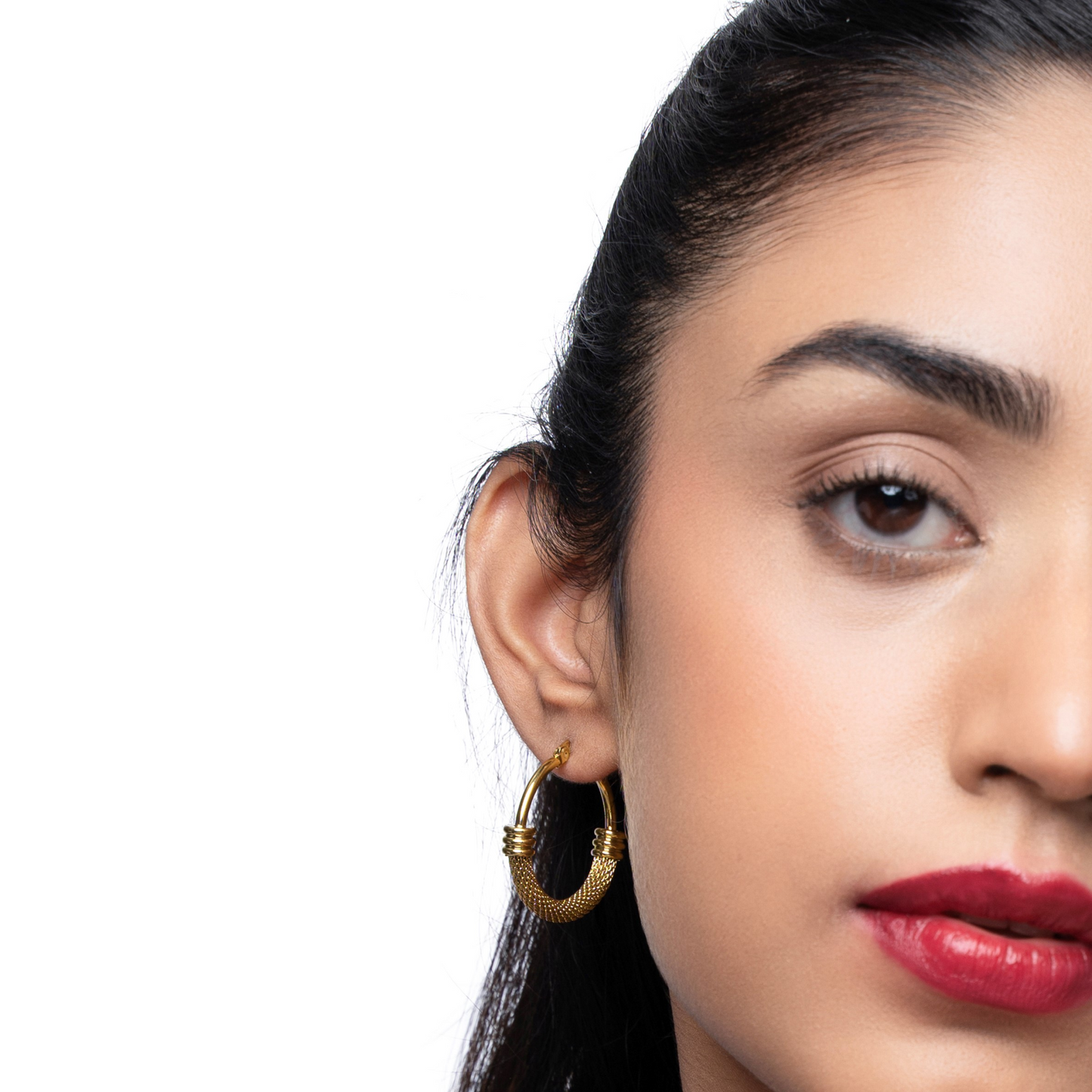 Anti-tarnish Dainty Hoop Earrings