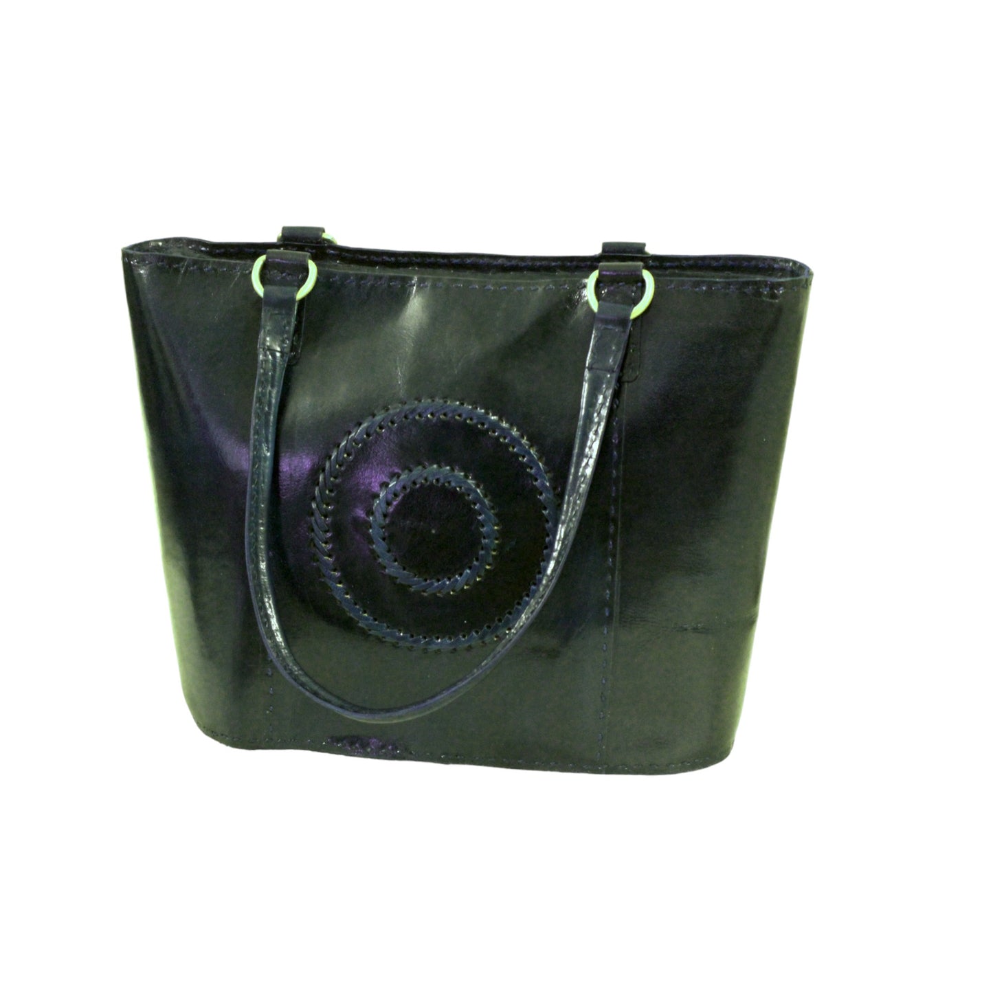 Forest Green Pure Leather Tote Bag